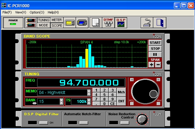 iCOM PCR-1000 